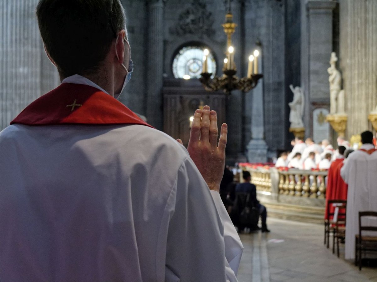 Ordinations sacerdotales 2021 à Saint-Sulpice. © Yannick Boschat / Diocèse de Paris.