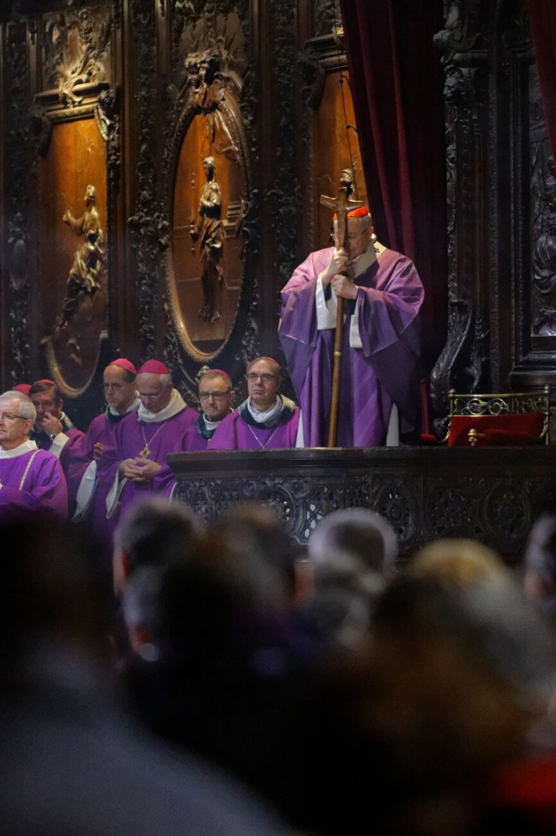 Messe d'action de grâce du cardinal André Vingt-Trois. © Yannick Boschat / Diocèse de Paris.