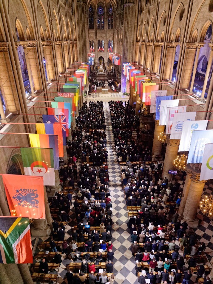 Célébration de commémoration du centenaire de l'armistice de la Grande (…). © Yannick Boschat / Diocèse de Paris.