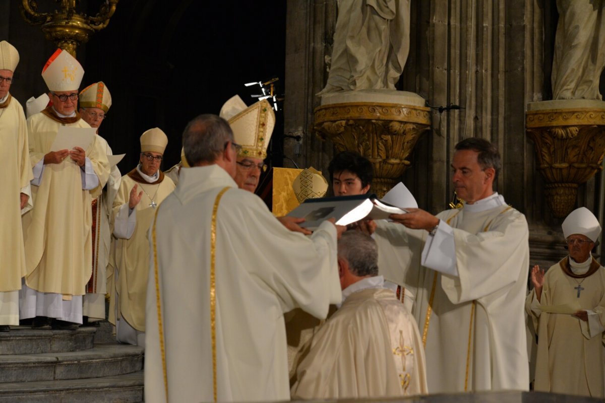 Ordination épiscopale de Mgr Philippe Marsset. © Marie-Christine Bertin / Diocèse de Paris.