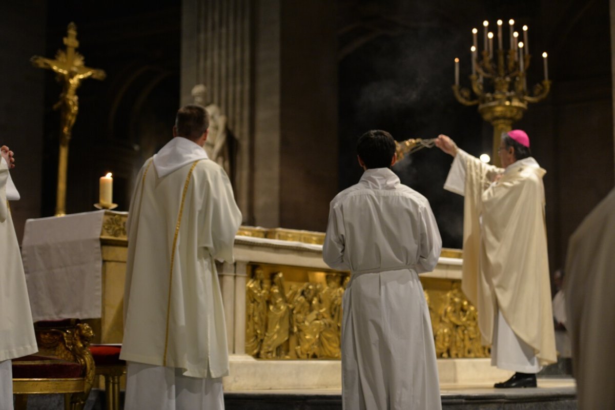 Messe des étudiants d'Île-de-France 2019. © Marie-Christine Bertin / Diocèse de Paris.