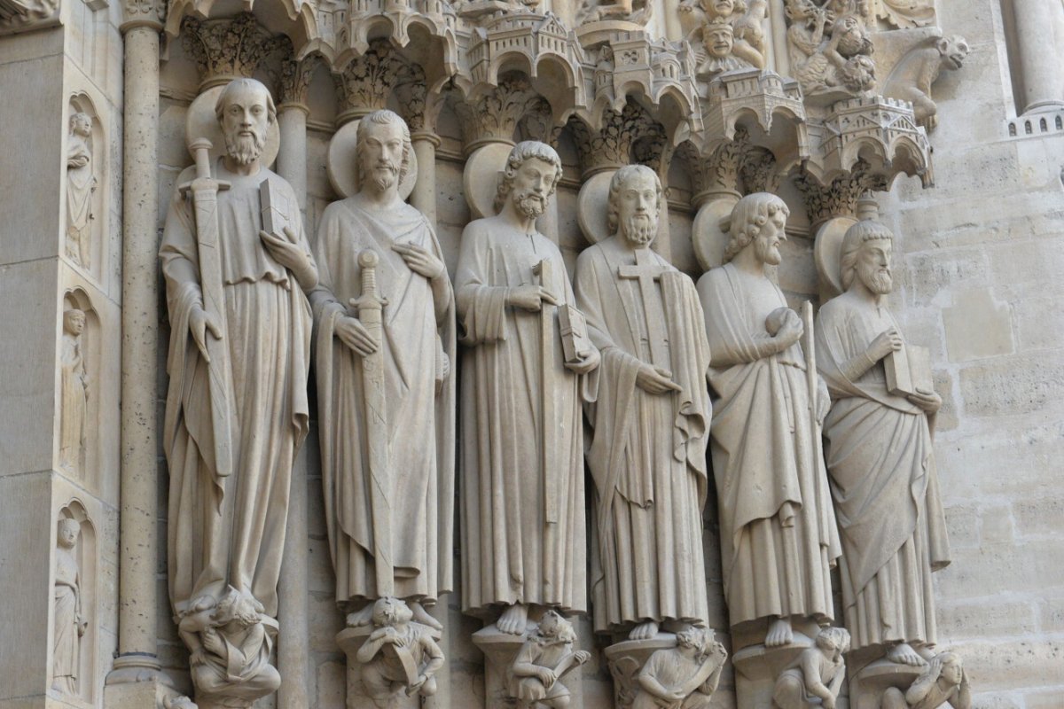 Portail de Notre-Dame de Paris. © Marie-Christine Bertin.