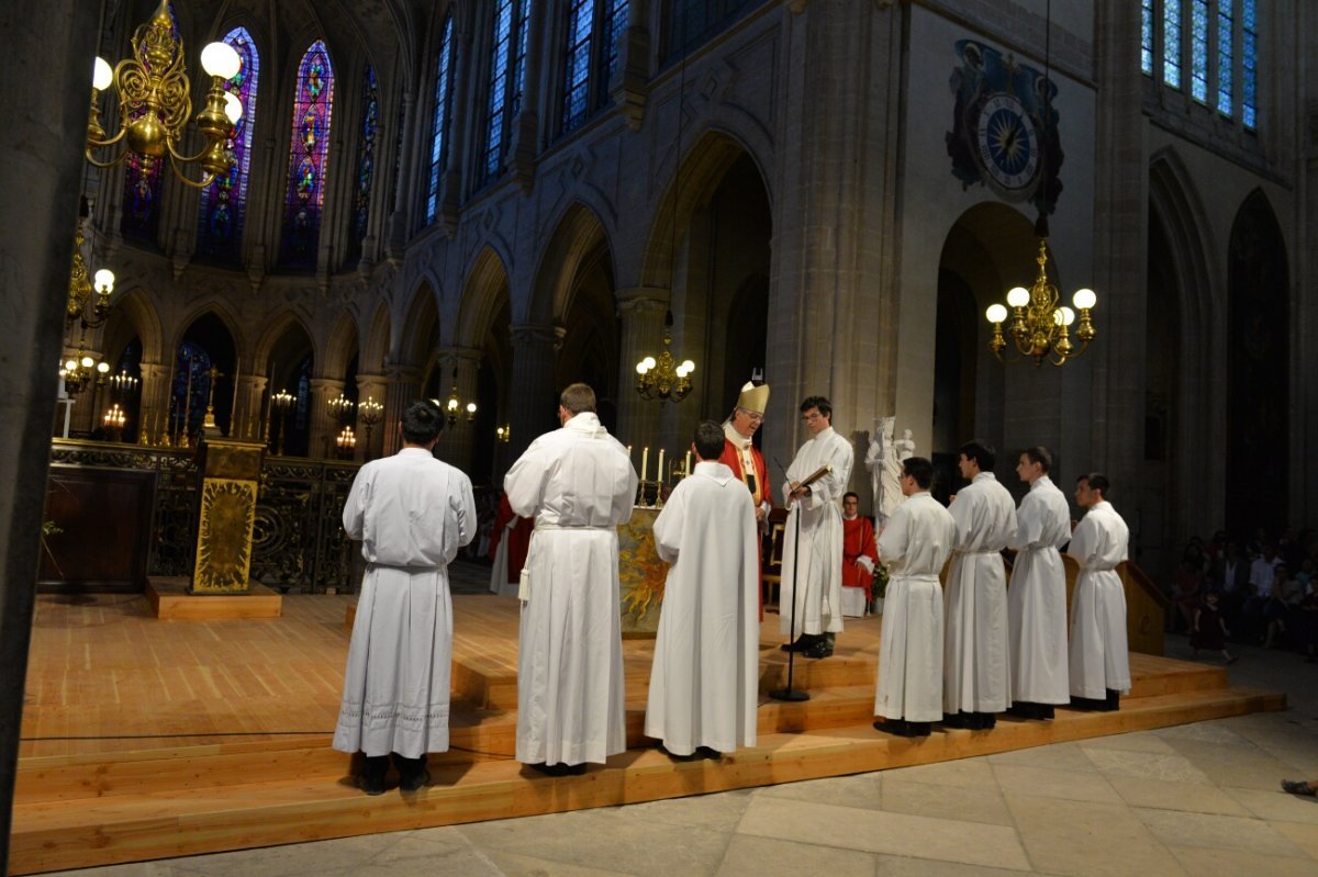 Messe de rentrée du Séminaire de Paris. © Marie-Christine Bertin / Diocèse de Paris.