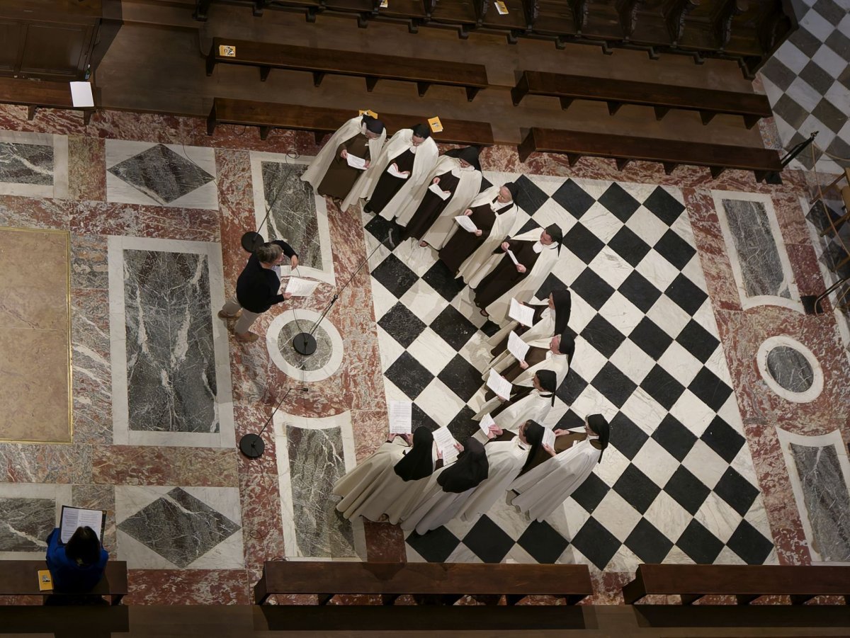 Messe d'action de grâce pour la canonisation des 16 carmélites de Compiègne. © Yannick Boschat / Diocèse de Paris.