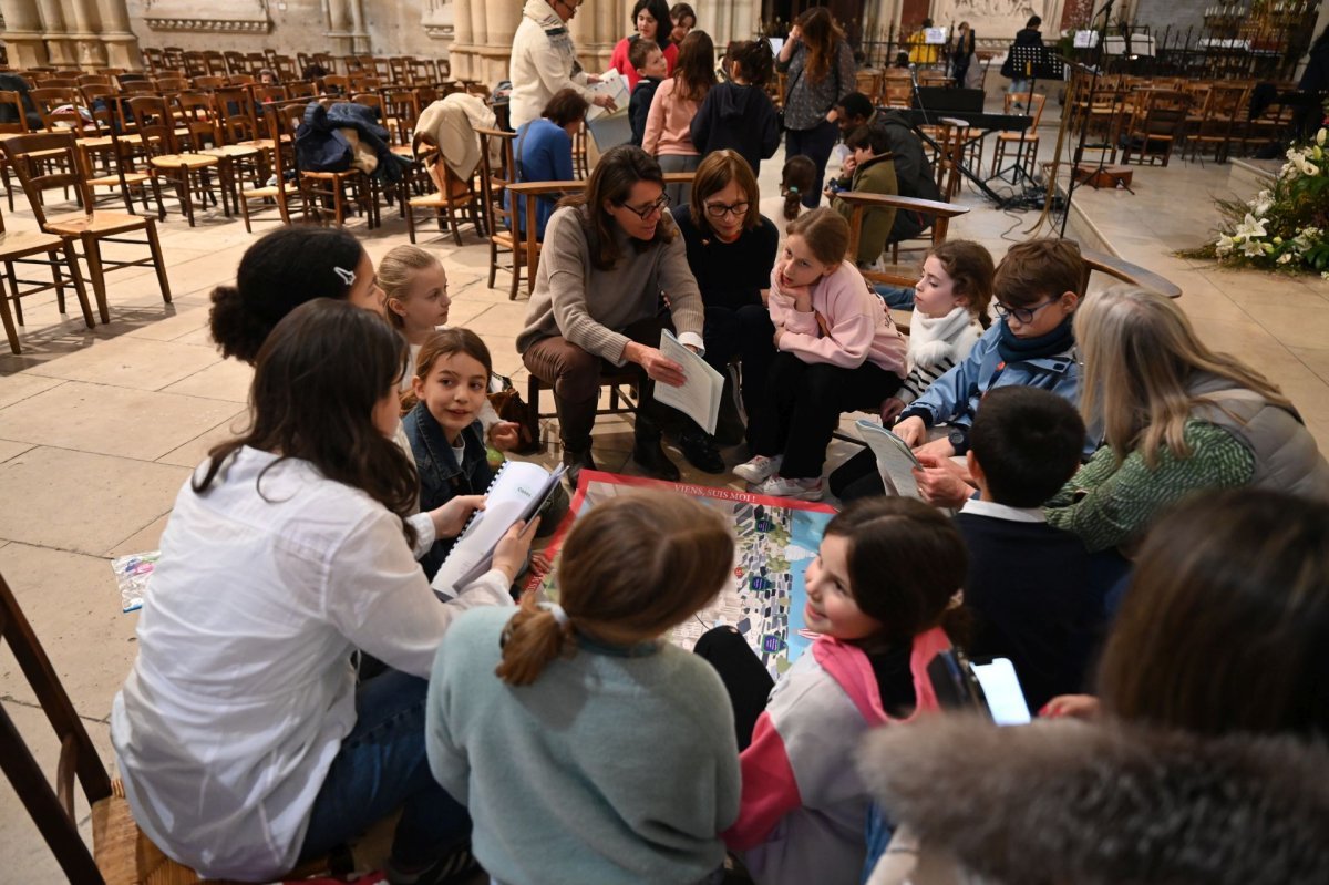 Rassemblement des CM1 2026. © Marie-Christine Bertin / Diocese de Paris.