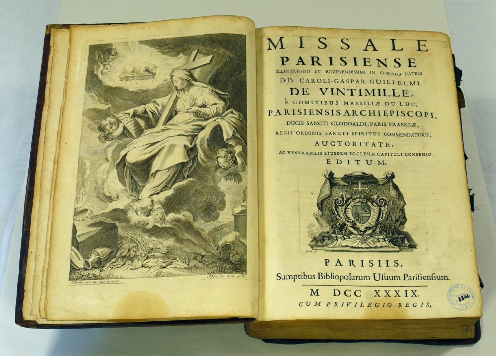 Missale Parisiense de 1739. © C. D. A. S.