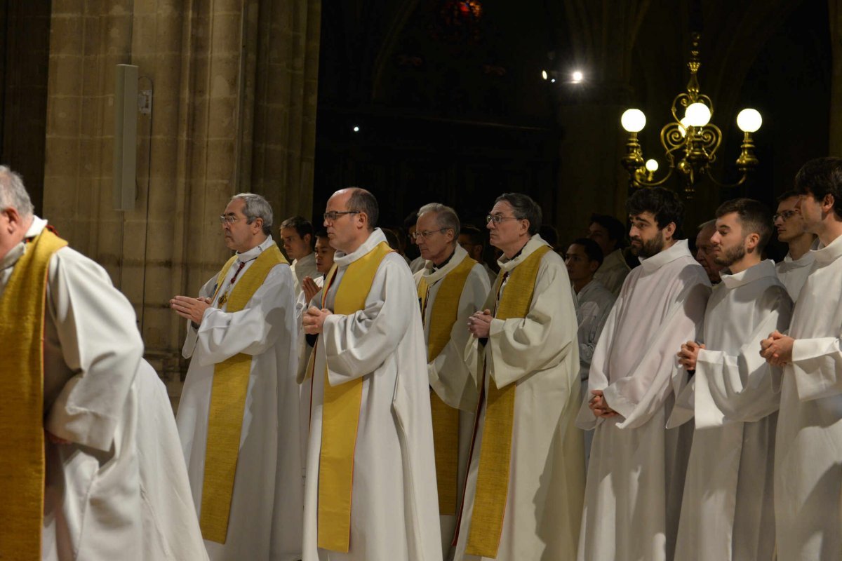 Messe de la fête du Chapitre et du Séminaire. © Marie-Christine Bertin / Diocèse de Paris.