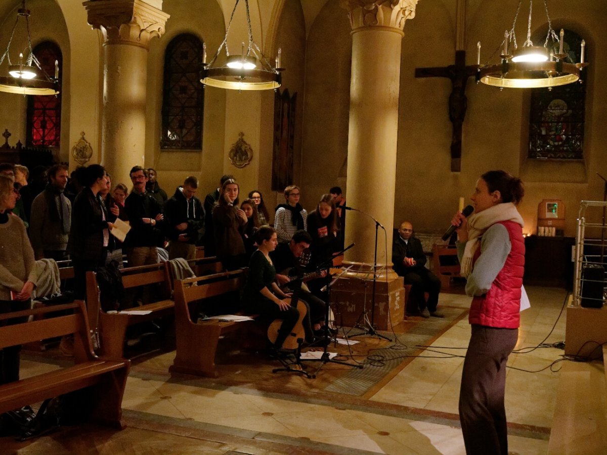 Catéchèse à l'Immaculée-Conception (12e). © Yannick Boschat / Diocèse de Paris.