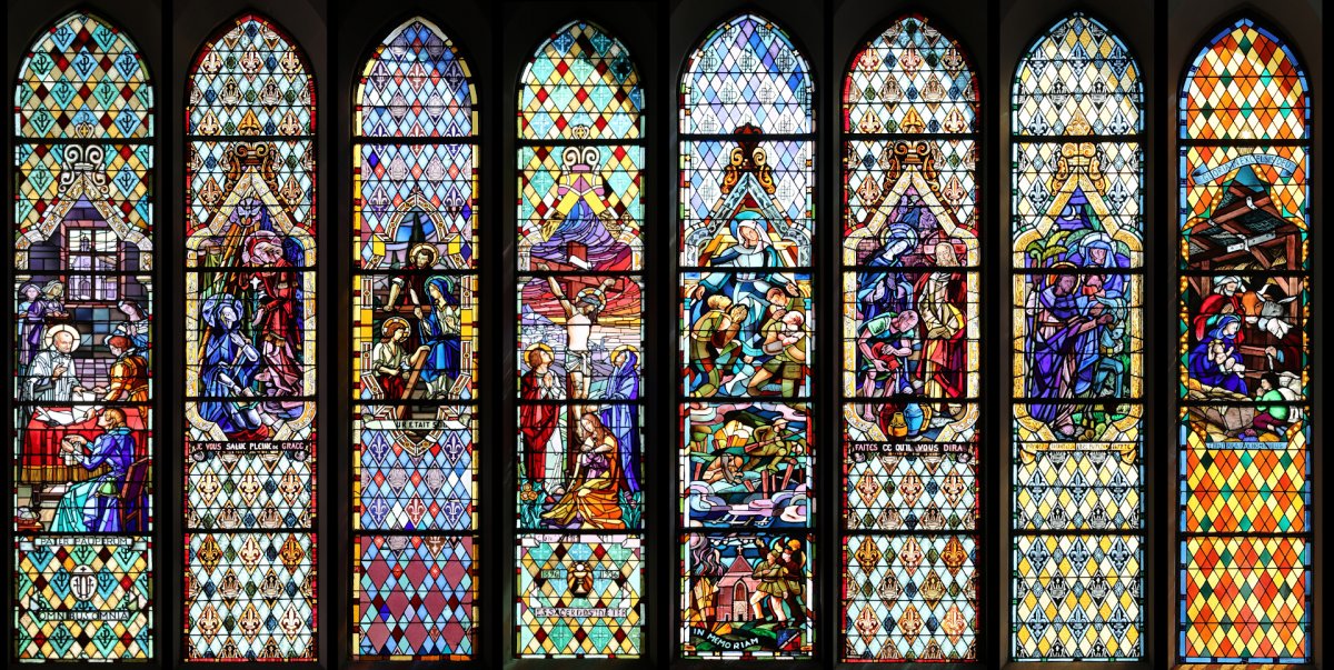 NotreDameduBonConseil des vitraux dans un état alarmant Paris NotreDame Diocèse de Paris