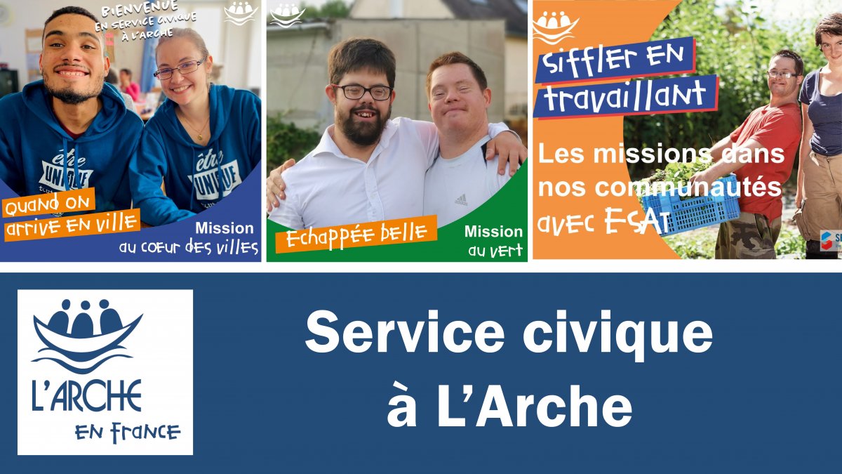 Service civique L Arche tudiants et Jeunes Pros Dioc se de