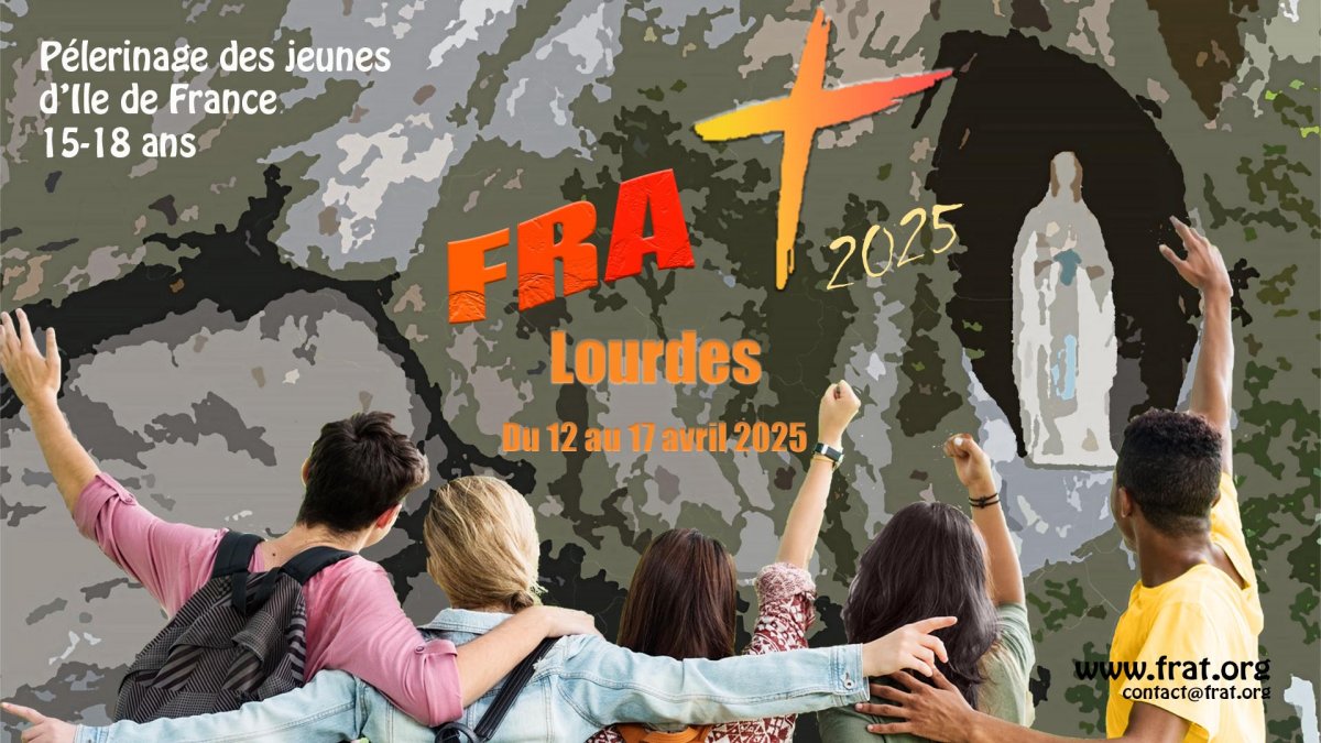 Frat de Lourdes 2025 Vicariat Enfance Adolescence Diocèse de Paris