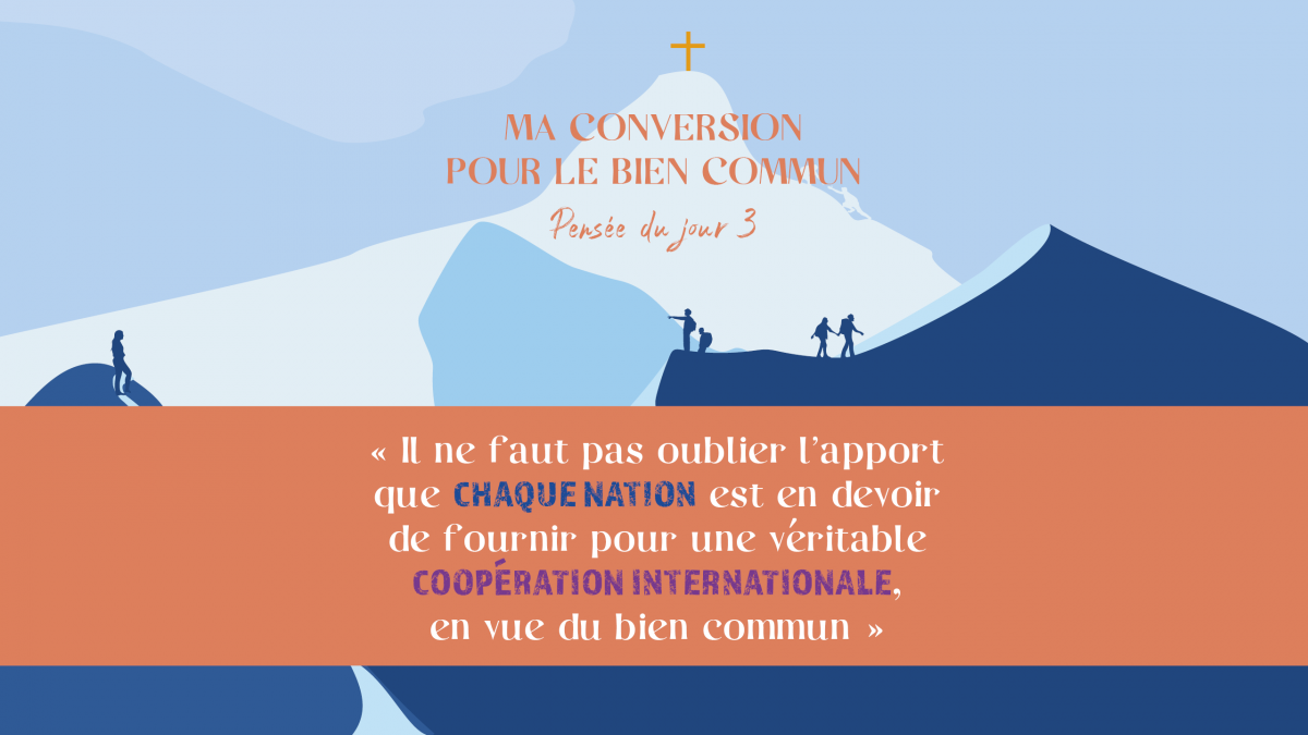 Vendredi 4 mars 2022. Compendium de la Doctrine sociale de l'Église, § 166 