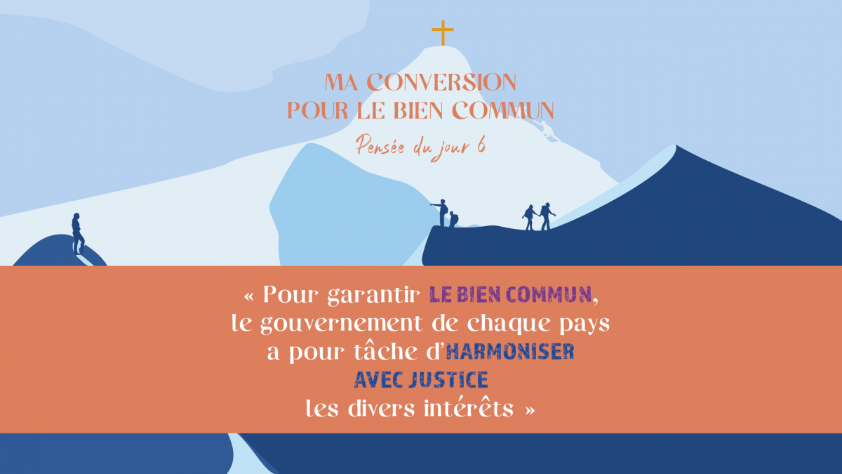 Lundi 7 mars 2022. Compendium de la Doctrine sociale de l'Église, § 169 