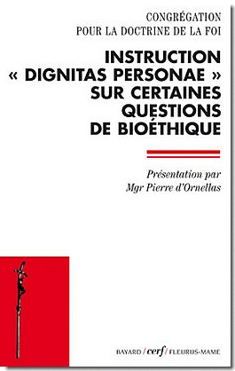 Dignitas personae. Diocèse de Paris