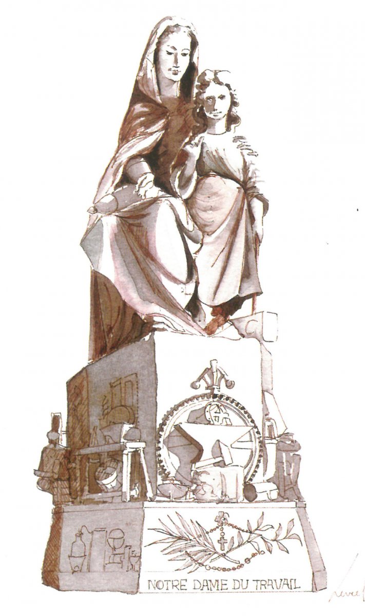 Prière à NotreDame du Travail Diocèse de Paris