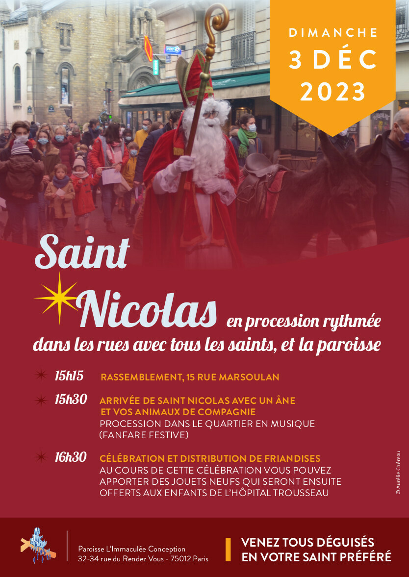 Fête de la Saint Nicolas - Diocèse de Paris