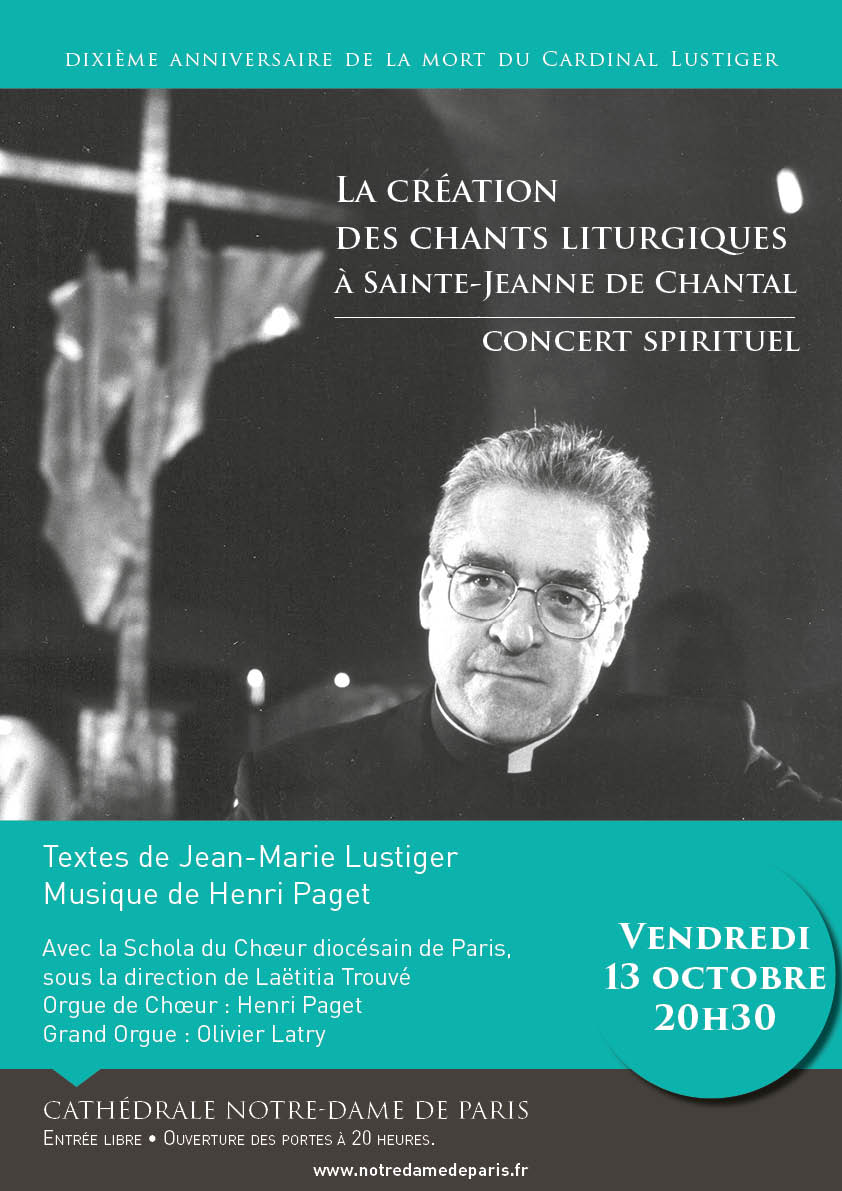 Concert spirituel “La création des chants liturgiques à SainteJeanne